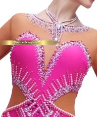 画像6: 社交ダンス モダンドレス 3275タイプ (6)