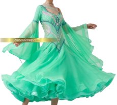 画像1: 社交ダンス モダンドレス 3279タイプ (1)