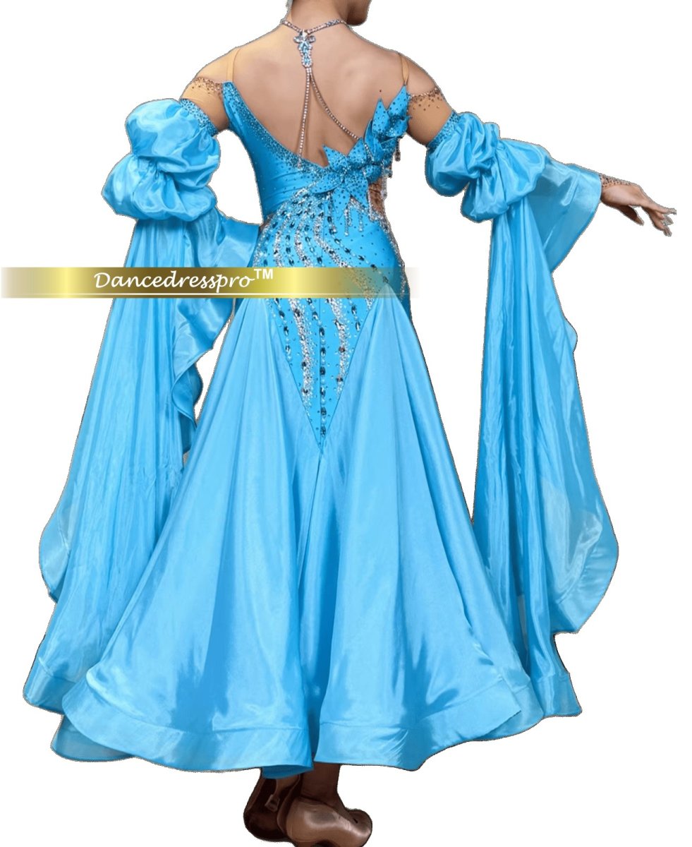 画像2: 社交ダンス モダンドレス 3280タイプ (2)