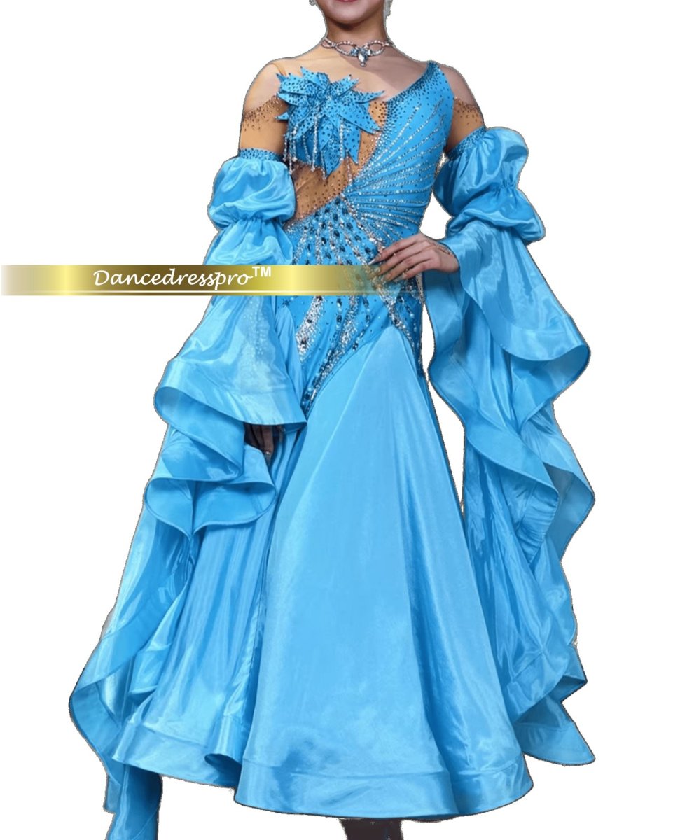 画像3: 社交ダンス モダンドレス 3280タイプ (3)