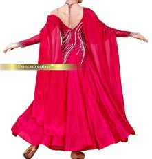 画像2: 社交ダンス モダンドレス 3281タイプ (2)