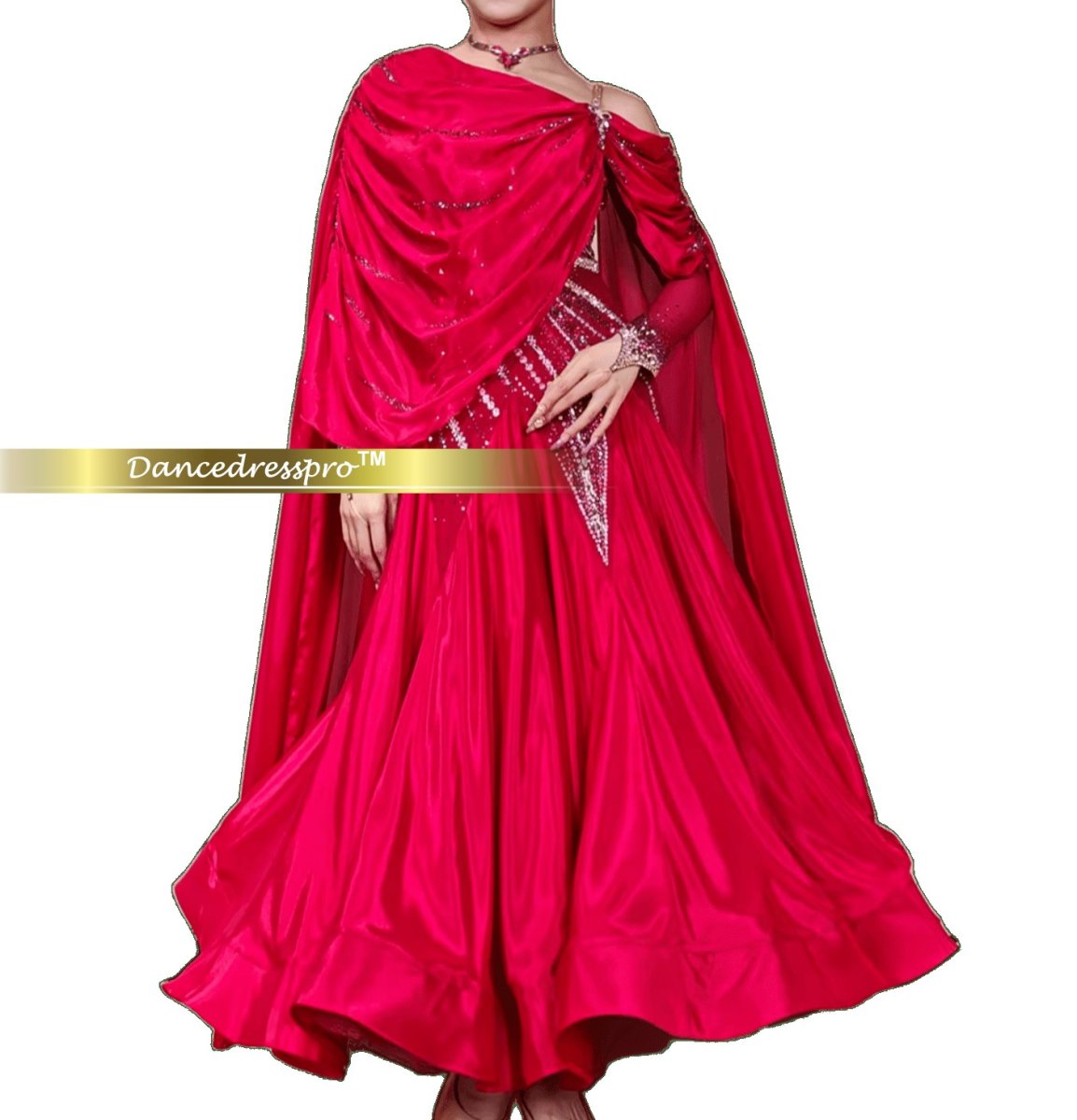 画像3: 社交ダンス モダンドレス 3281タイプ (3)